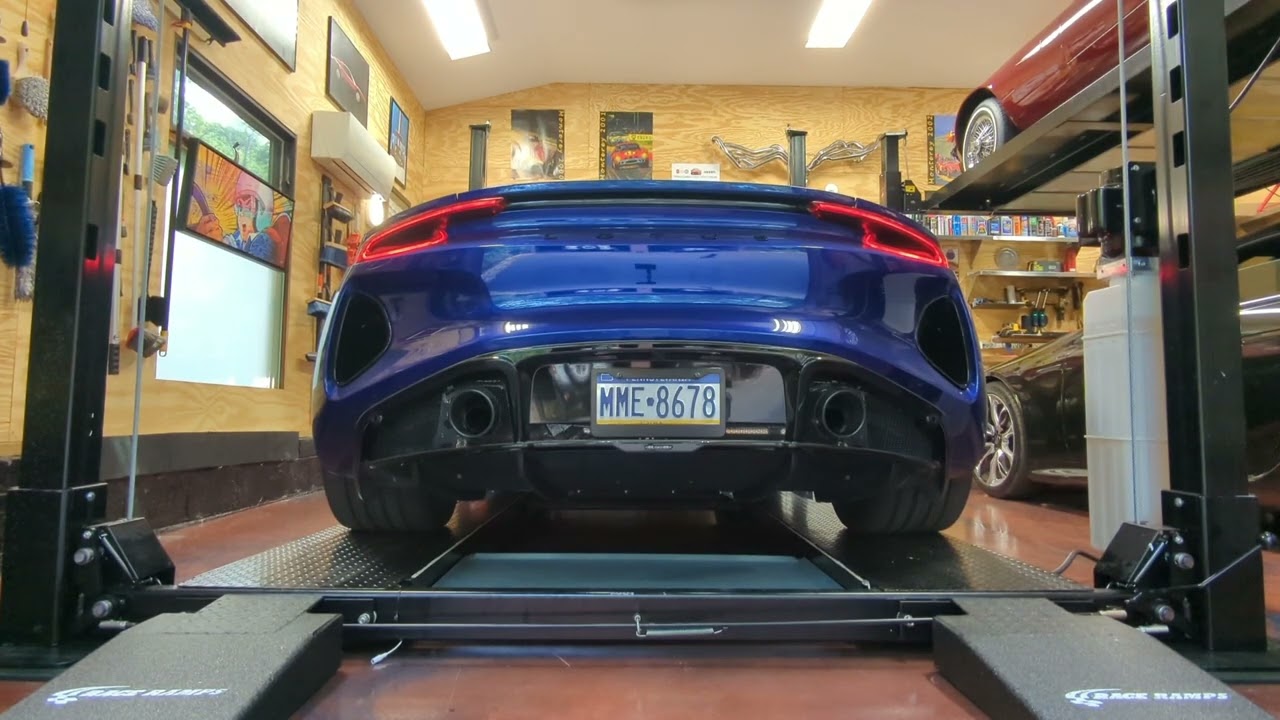 Lotus Emira Stock Exhaust vs 3rd Cat Delete and Valve Controller