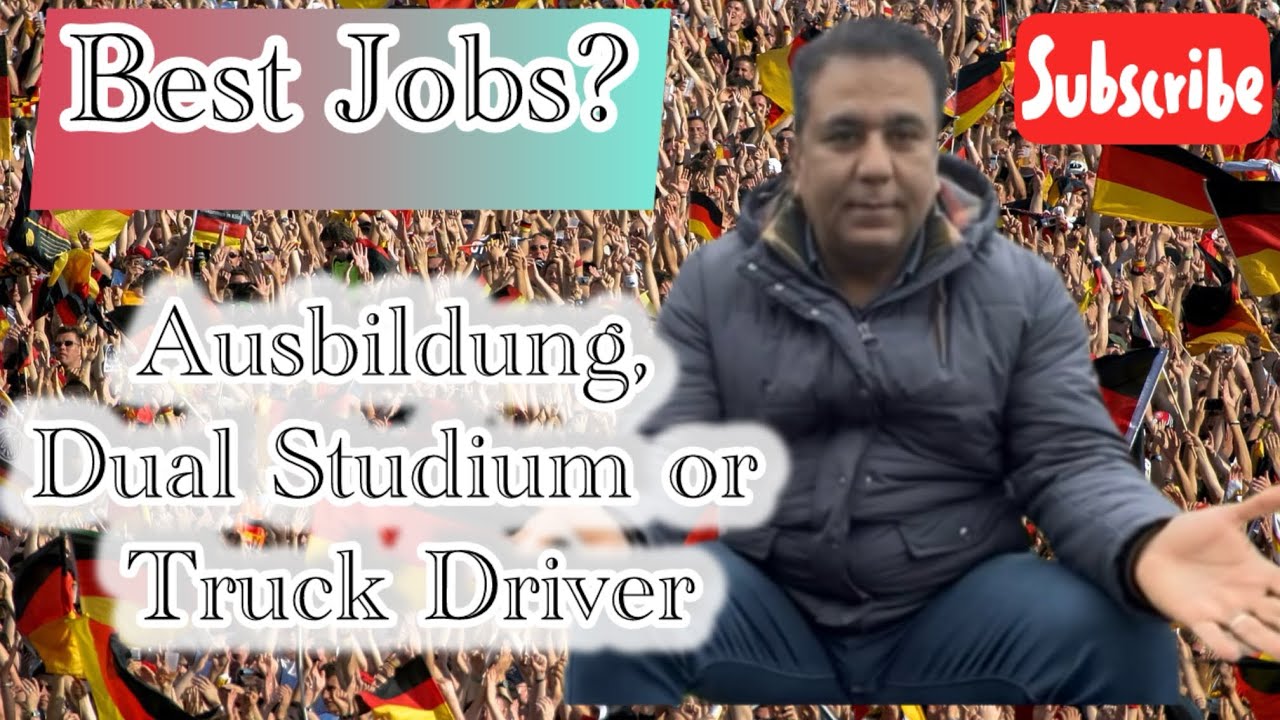 Лучшие профессии в Германии? Стажировка, программа дуального обучения или водитель грузовика.