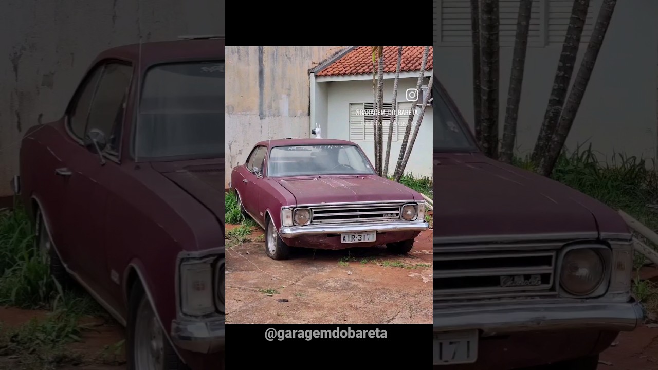 E esse opala coup&eacute; malvad&atilde;o com rodas Weld Pro Star que est&aacute; encostado nesse quintal hein!