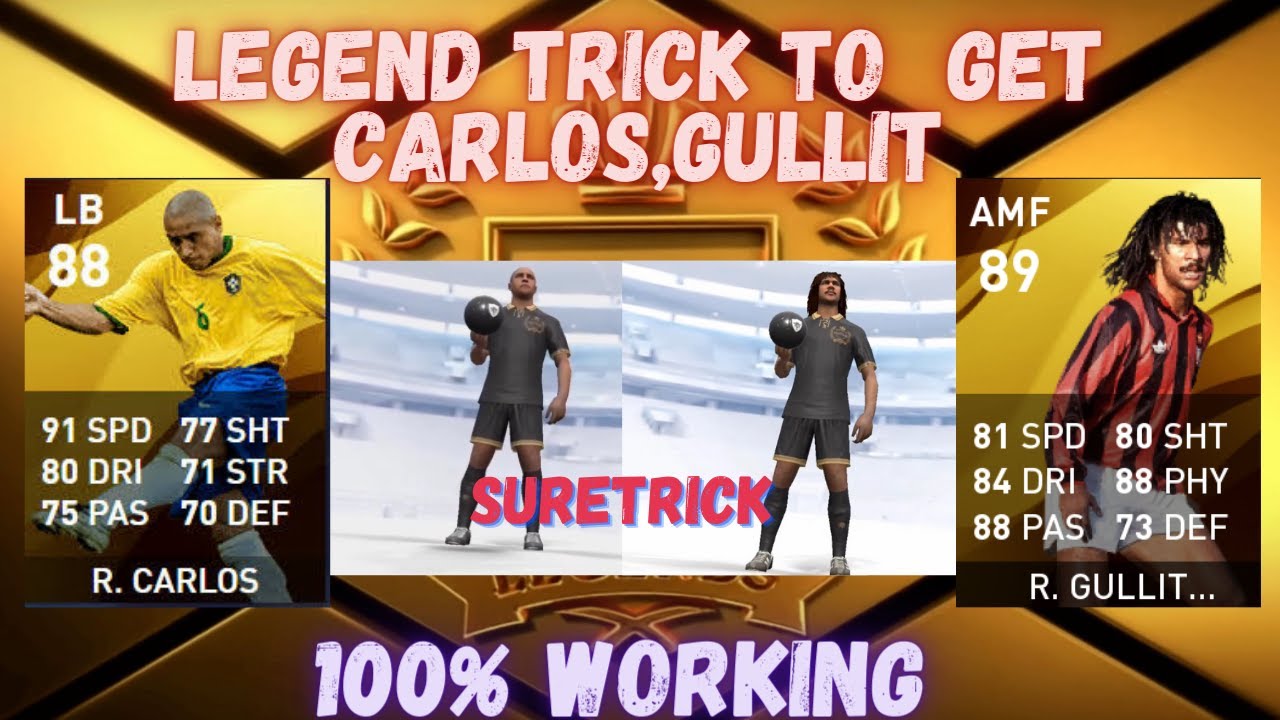 How to get LEGENDS CARLOS,GULLIT AND Other LEGENDS in LEGENDS Worldwide Clubs Box Draw |Pes21 Mobile