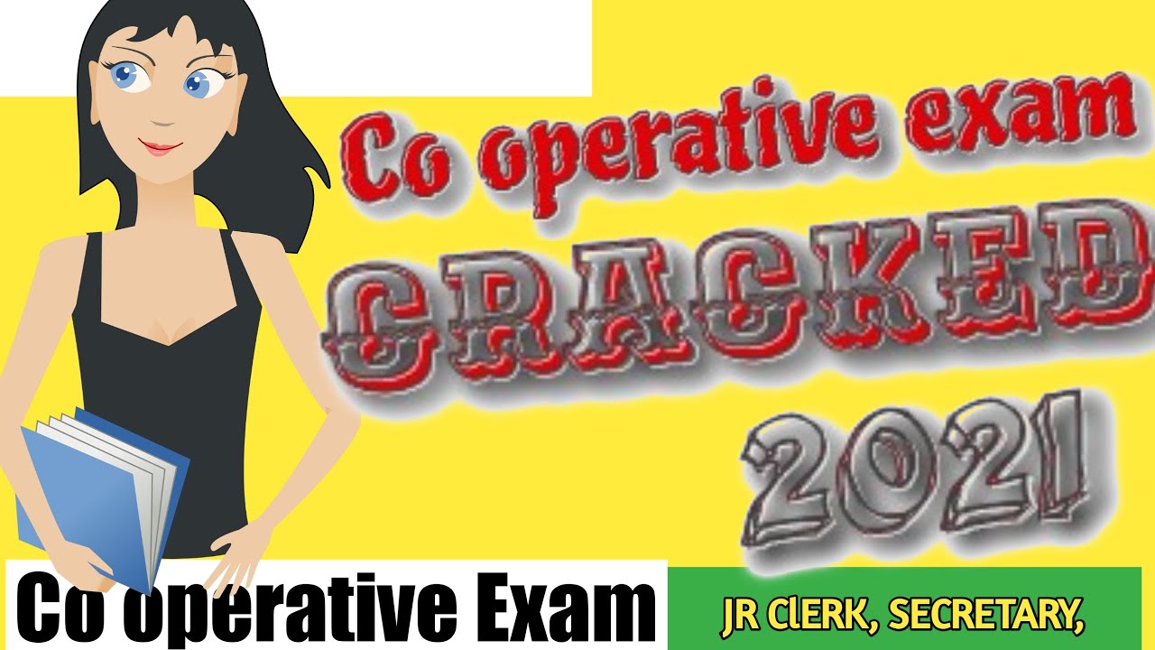 Co operative bank exam Cracked 50 / 2021 / Co operative Society #jrclerk  #secretory #Classmedia