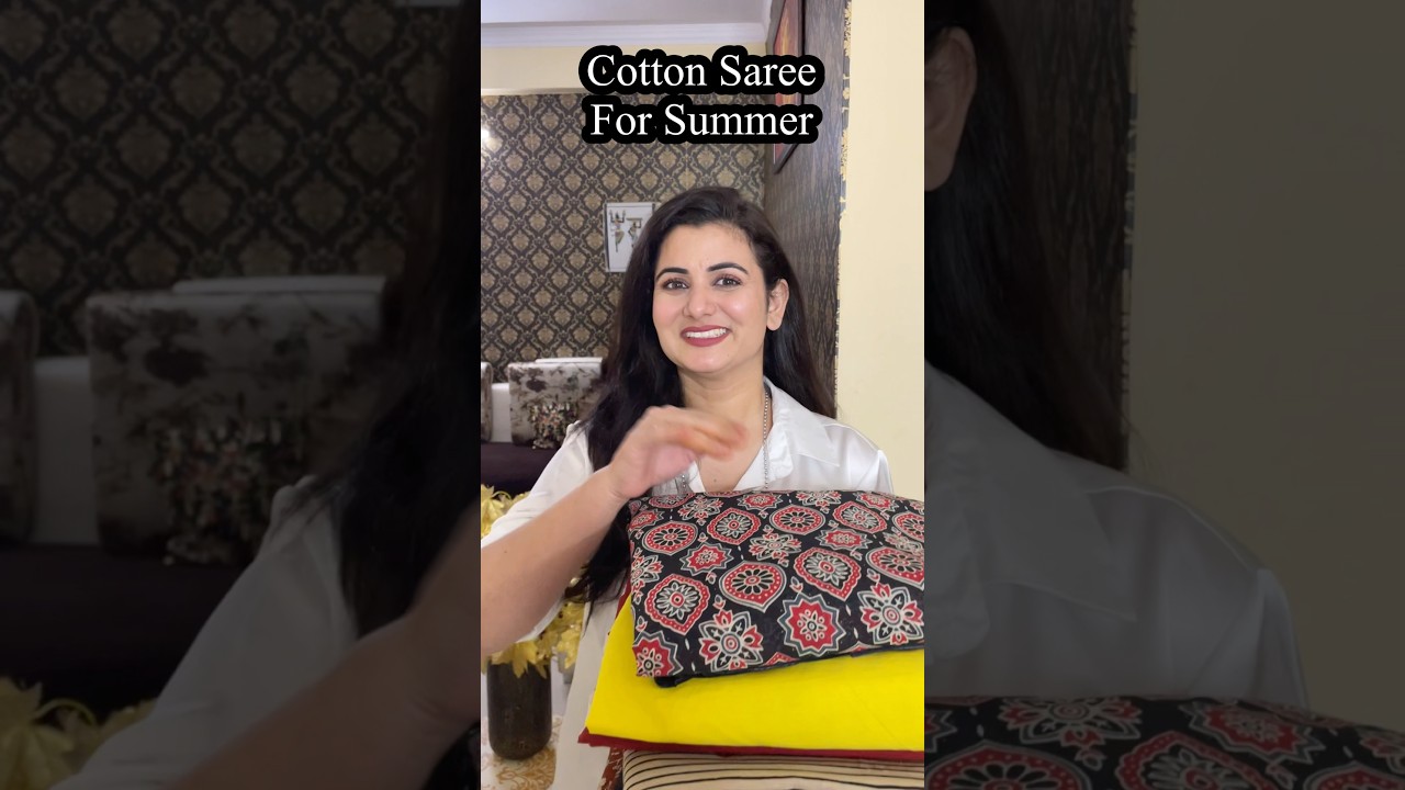 How To Look Stylish In Simple Cotton Saree, Desi Vibes Only! Cotton Saree LookBook