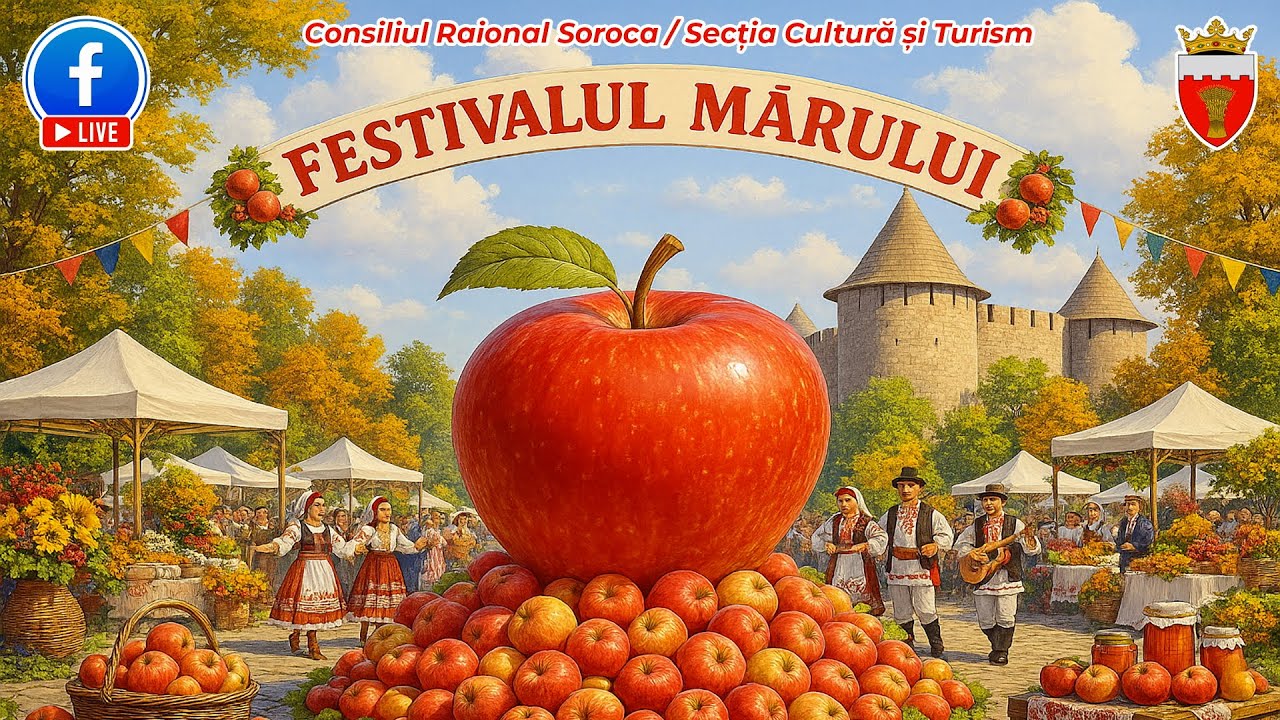 🎬 LIVE – Festivalul Național al Mărului, Ediția a XIV-a, 2025 🍎
