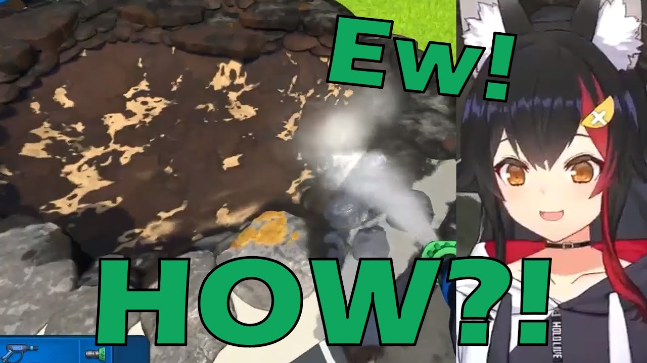 [ 6 Mar 2022 ] Mio Has Figured Out How The Back Garden Got Filthy [ Ookami Mio / Eng Subs ]