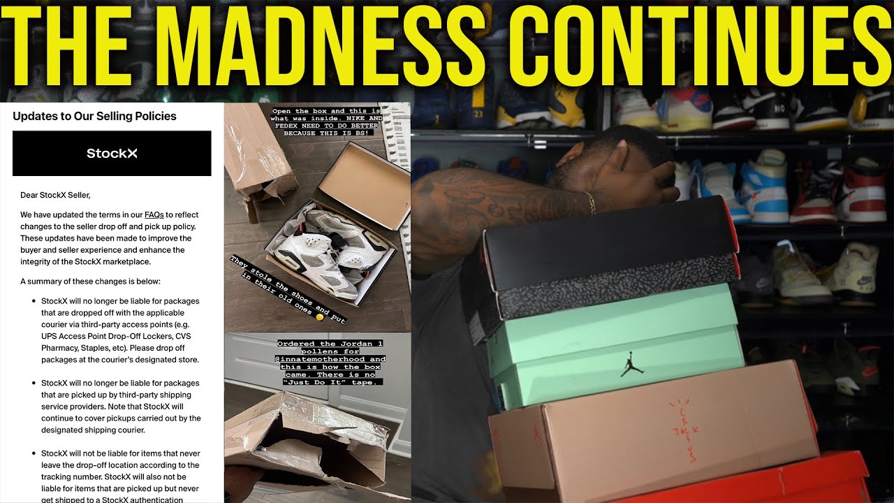 Crazy or Smart? STOCKX CHANGES SELLING POLICY BECAUSE OF STOLEN SNEAKER CLAIMS FROM FEDEX