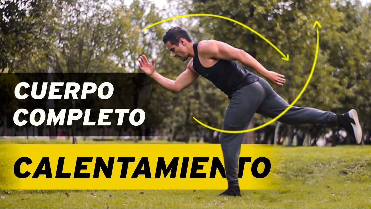 6 MINUTOS / CÓMO CALENTAR TODO EL CUERPO - calentamiento de cuerpo entero para hacer ejercicio
