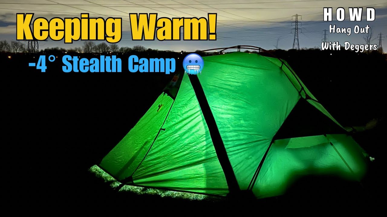 Cemetery Stealth Camp – Coldest Night With OEX Flux 7R Sleep Mat
