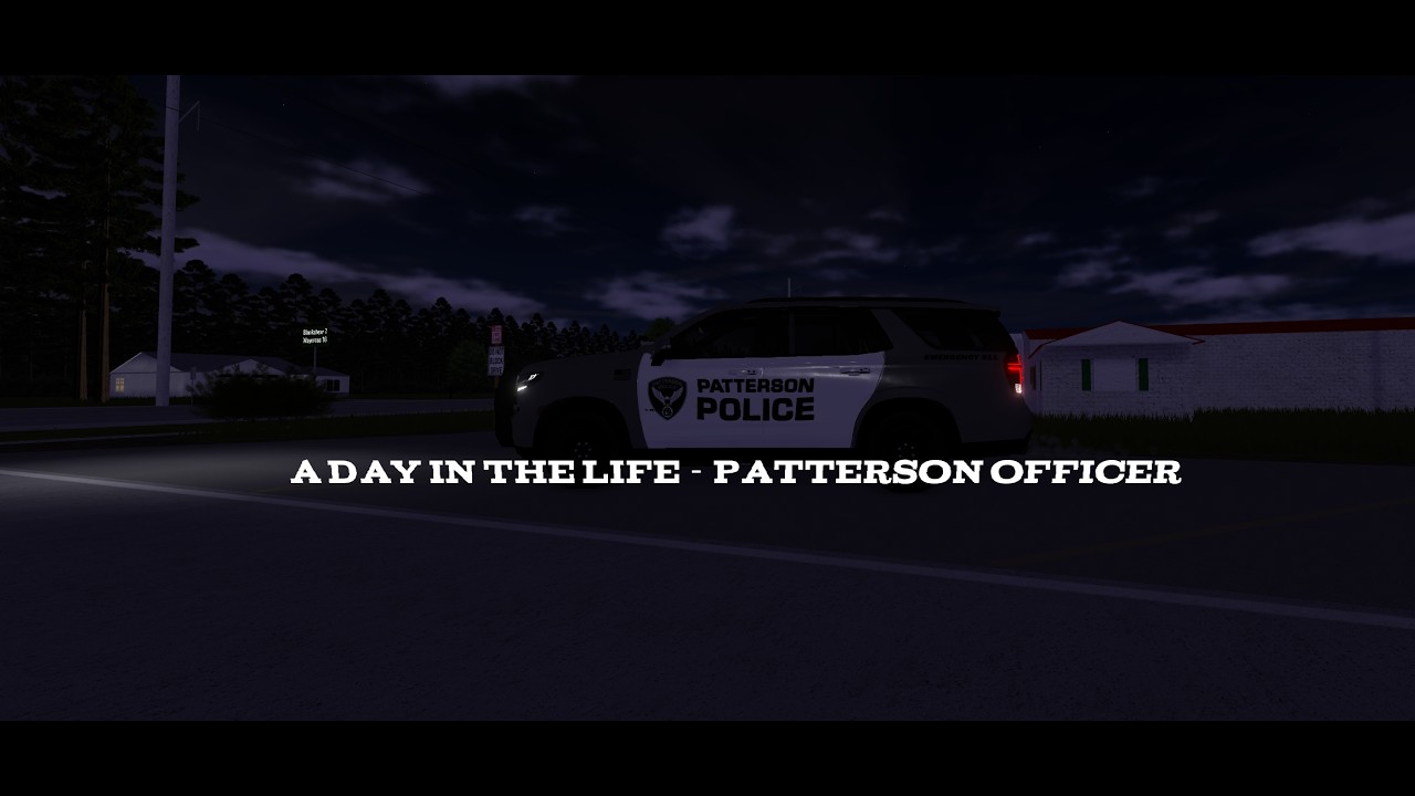 A day in the life - Patterson Officer (Roblox, GA)