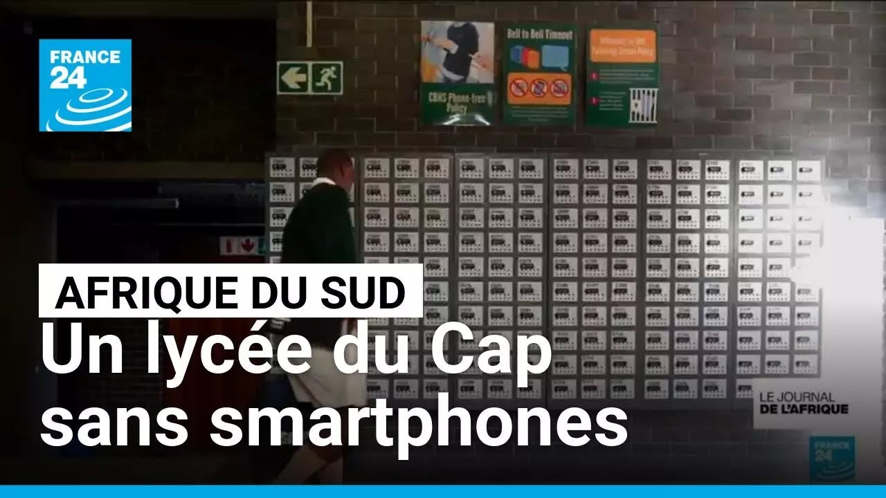Afrique du Sud : au Cap, un lyc&eacute;e interdit les smartphones en classe &bull; FRANCE 24