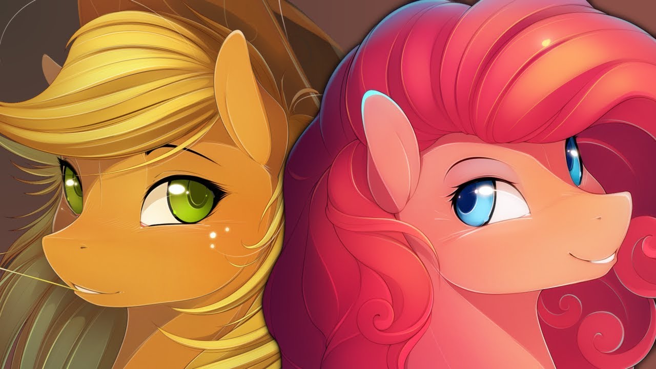 Request: AppleJack x Pinkie Pie Tribute - MLP