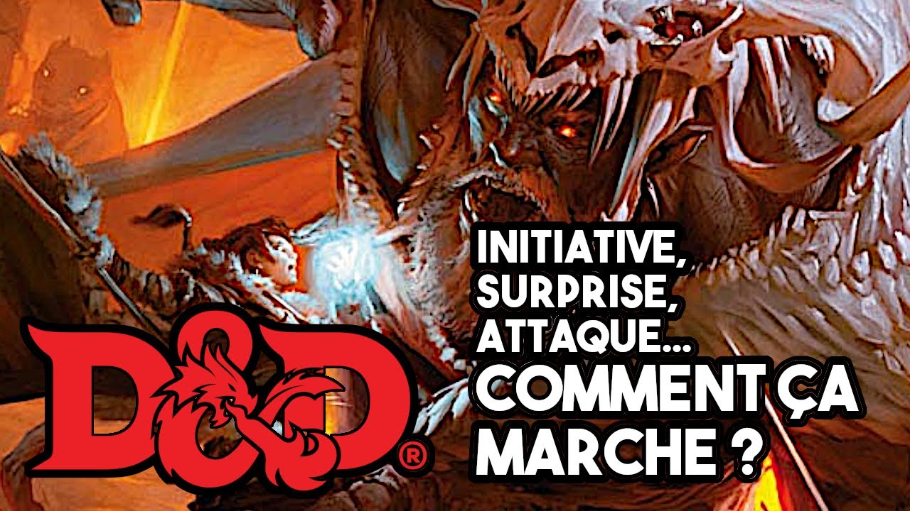 Tuto MJ - Donjons et Dragons Ep. 4 - Règles de combat (Initiative, surprise, actions…)