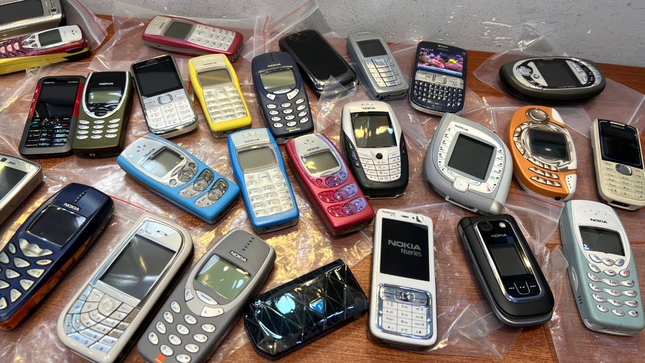 Bộ sưu tập Điện Thoại Cổ nokia siêu hiếm tại Trùm Máy Cổ . VN