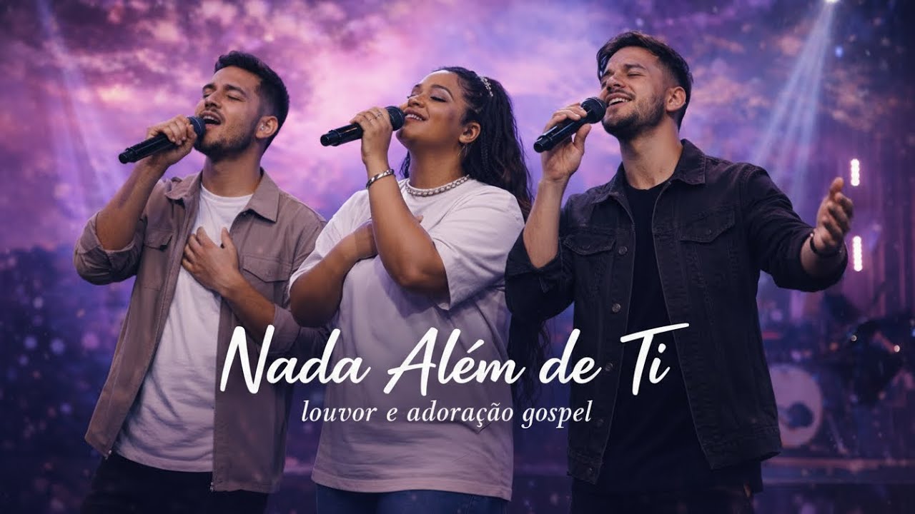🎵 NADA ALÉM DE TI | VOZ DA FÉ | LOUVOR E ADORAÇÃO GOSPEL (AO VIVO) 🙏🔥✨