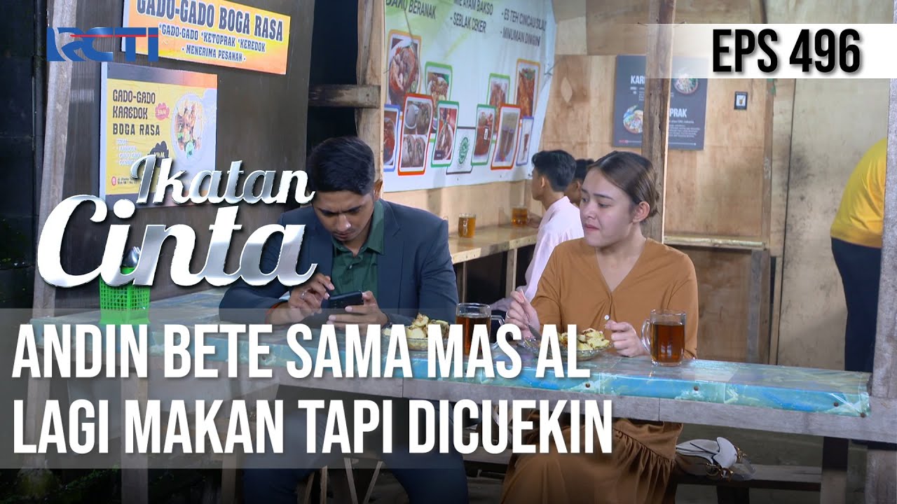 NGAMBEK😒😒 ANDIN LAGI MAKAN DICUEKIN MAS AL😅 | IKATAN CINTA