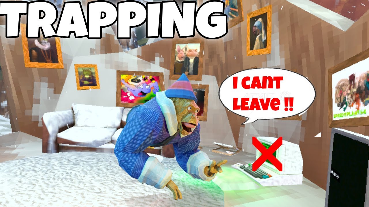 TRAPPING KIDS In Public Lobbies In animal company! (GRIEFING)