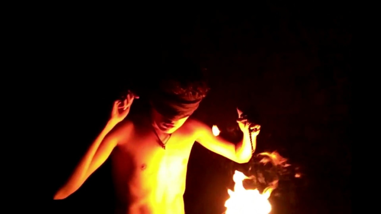 Malabares con fuego a ciegas