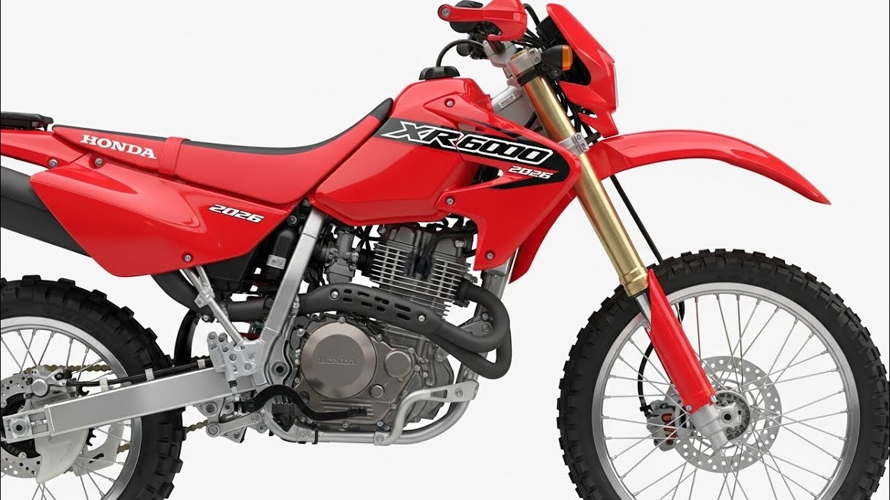 Nowa Honda XR 600R 2026 &ndash; Legendarna bestia odrodzona! | Niezr&oacute;wnana moc w dw&oacute;ch dyscyplinach spo...