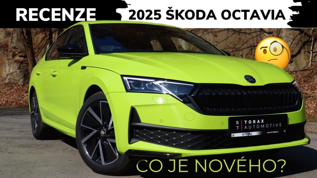 2025 Škoda Octavia Sportline | CO JE NOVÉHO?
