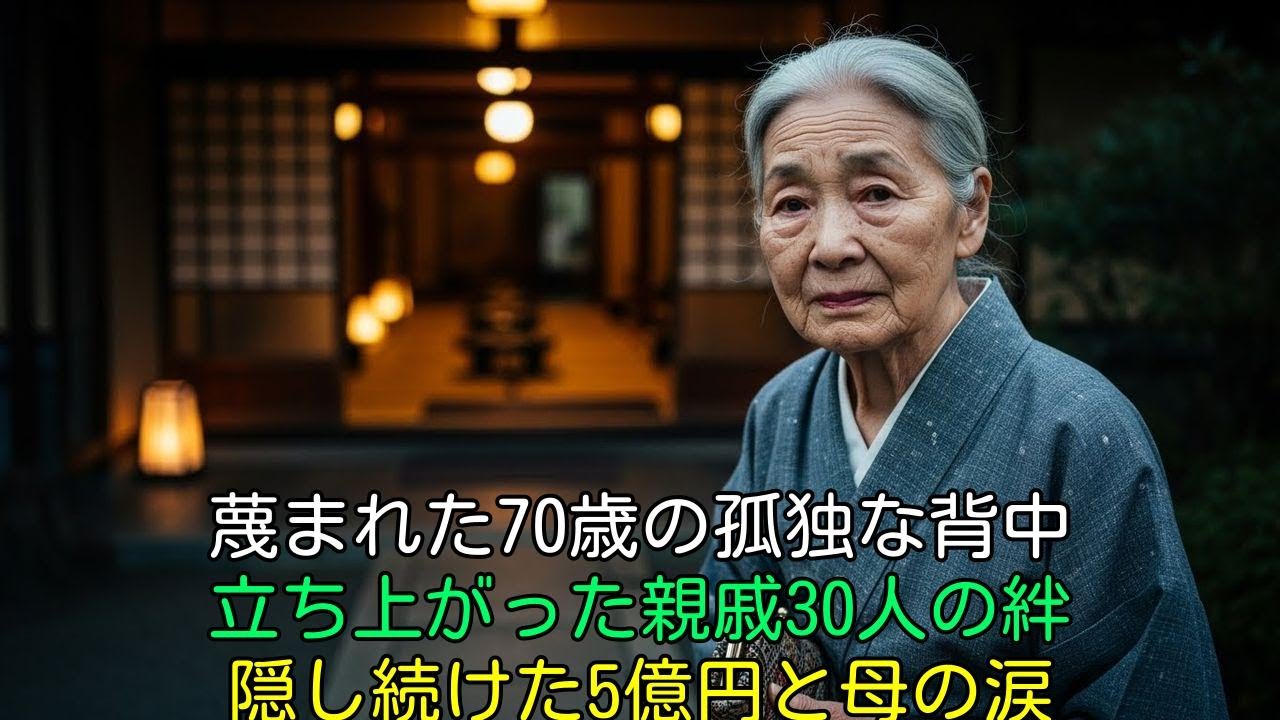 【涙腺崩壊】「お義母さんの席はない」嫁に蔑まれた70歳の私。店を出た瞬間、親戚30人が一斉に立ち上がった。真実を知った息子夫婦が絶句した、衝撃の結末。