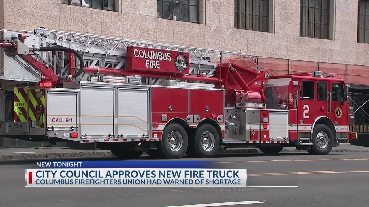 Columbus approves $2.5 million for new fire engine