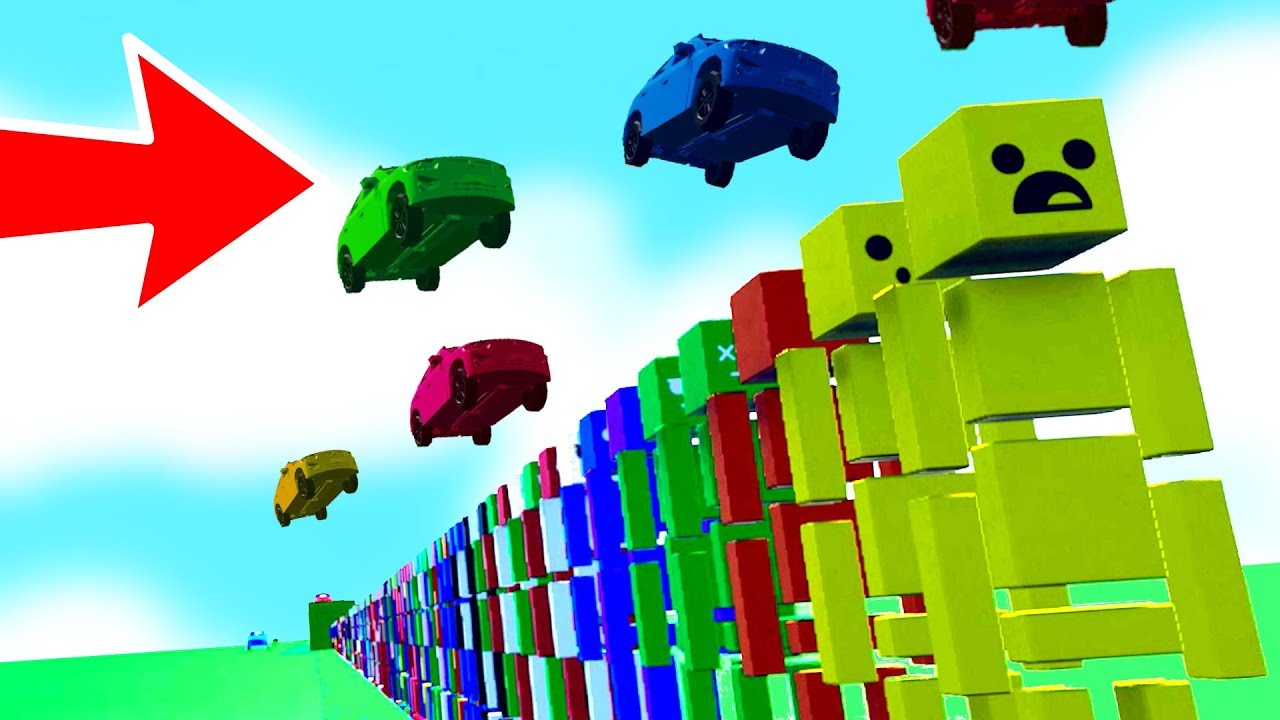 Creating A World Where It RAINS CARS On Ragdolls Was A BAD IDEA IN Fun With Ragdolls: The Game