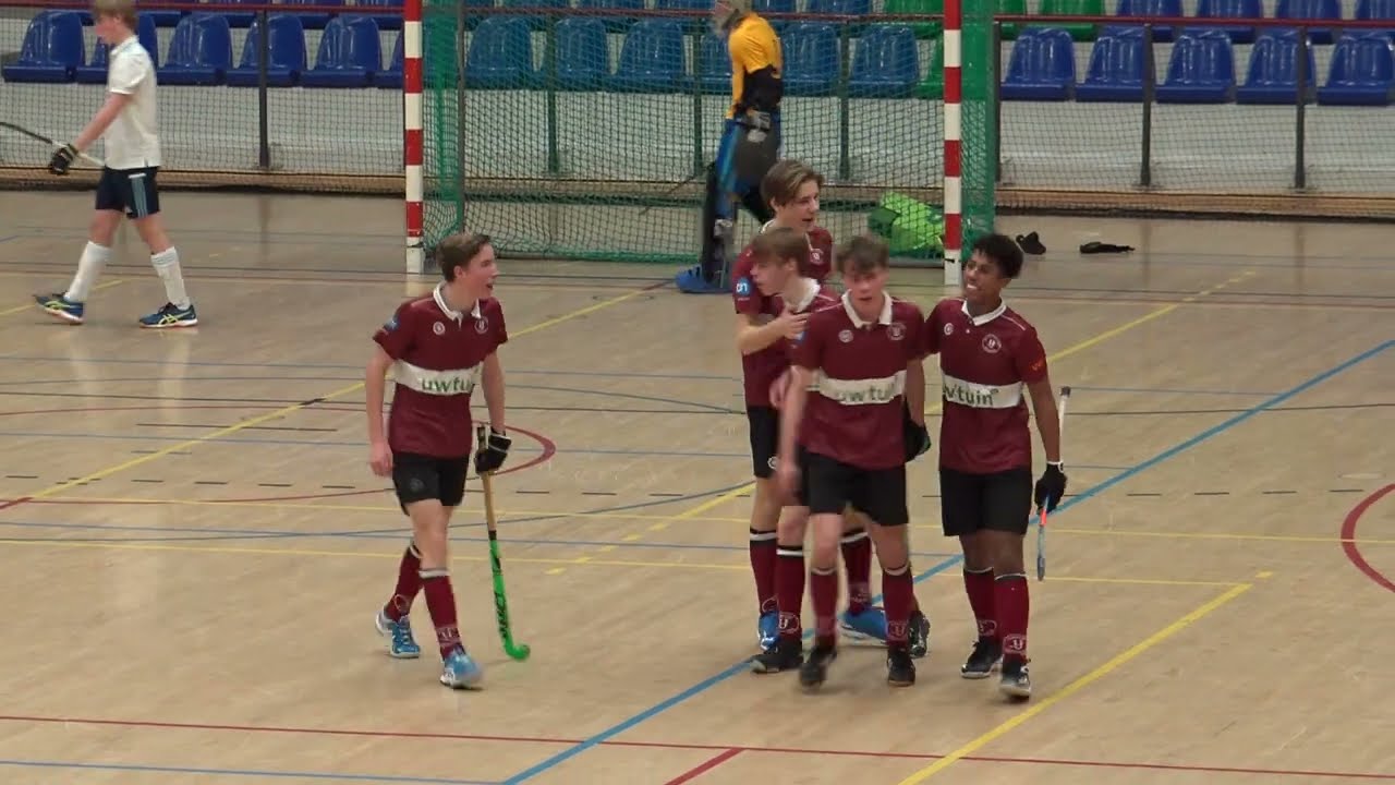 samenvatting nk zaalhockey Tilburg JO16 Union JO16