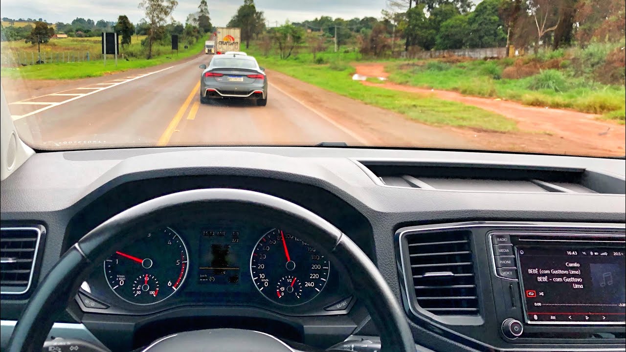 AMAROK V6 TEIMOSA | EMPURROU O AUDI RS5 DE 450CV DEU NISSO