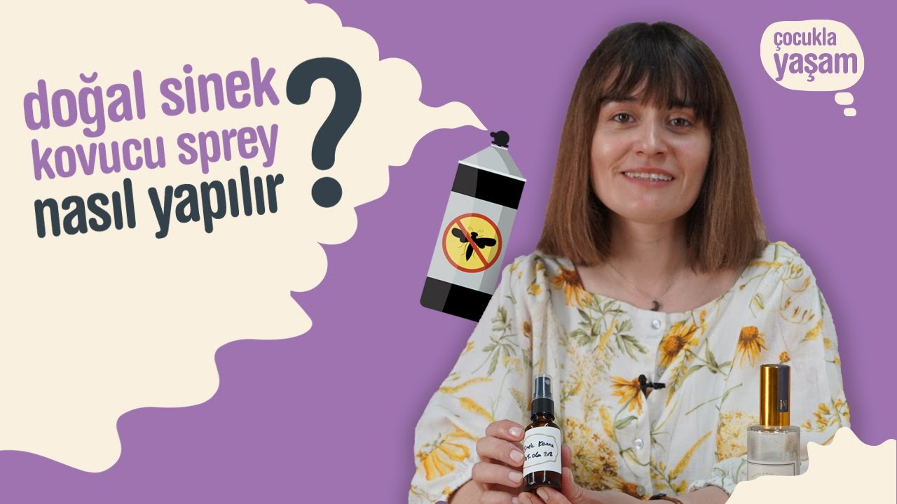 SİNEKLERE DOĞAL ÇÖZÜM! Doğal Sinek Kovucu Sprey Nasıl Yapılır? Bebek, Çocuk, Hamilelere Özel Tarif