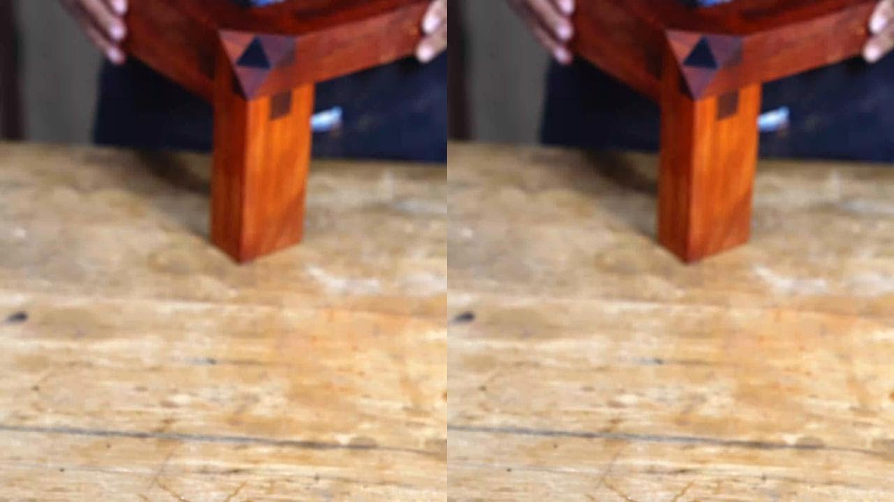 A mortise and tenon joint full of geometric charm - Chinese craftsmanship