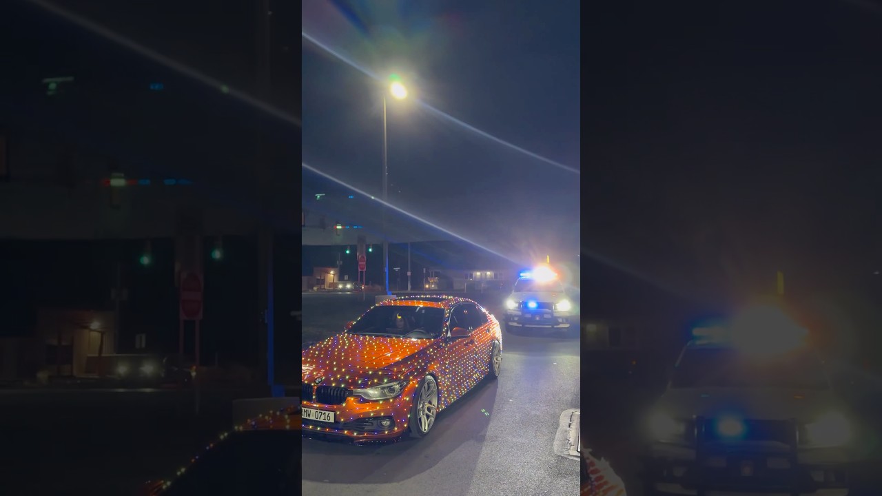 I customized my car with 2000 Christmas lights! #art #christmas #christmaslights
