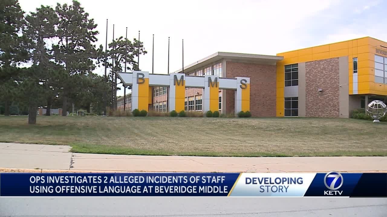 Omaha Public Schools investigating staff using offensive language