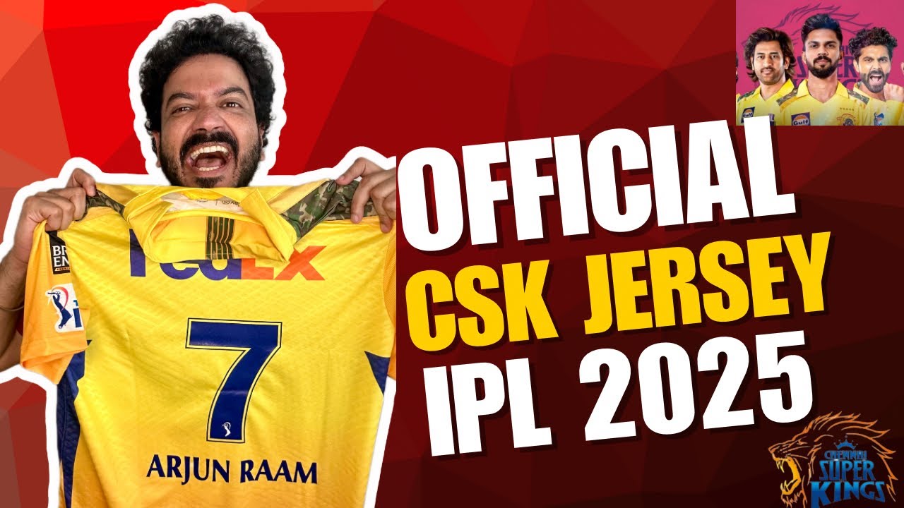 How to order CSK official jersey 2025 online ? | Step by Step procedure explained in Tamil | CSK