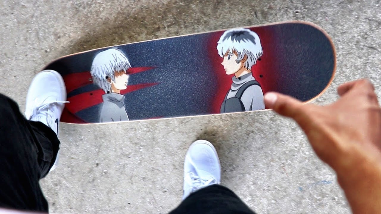 TOKYO GHOUL:RE SKATEBOARD SET UP