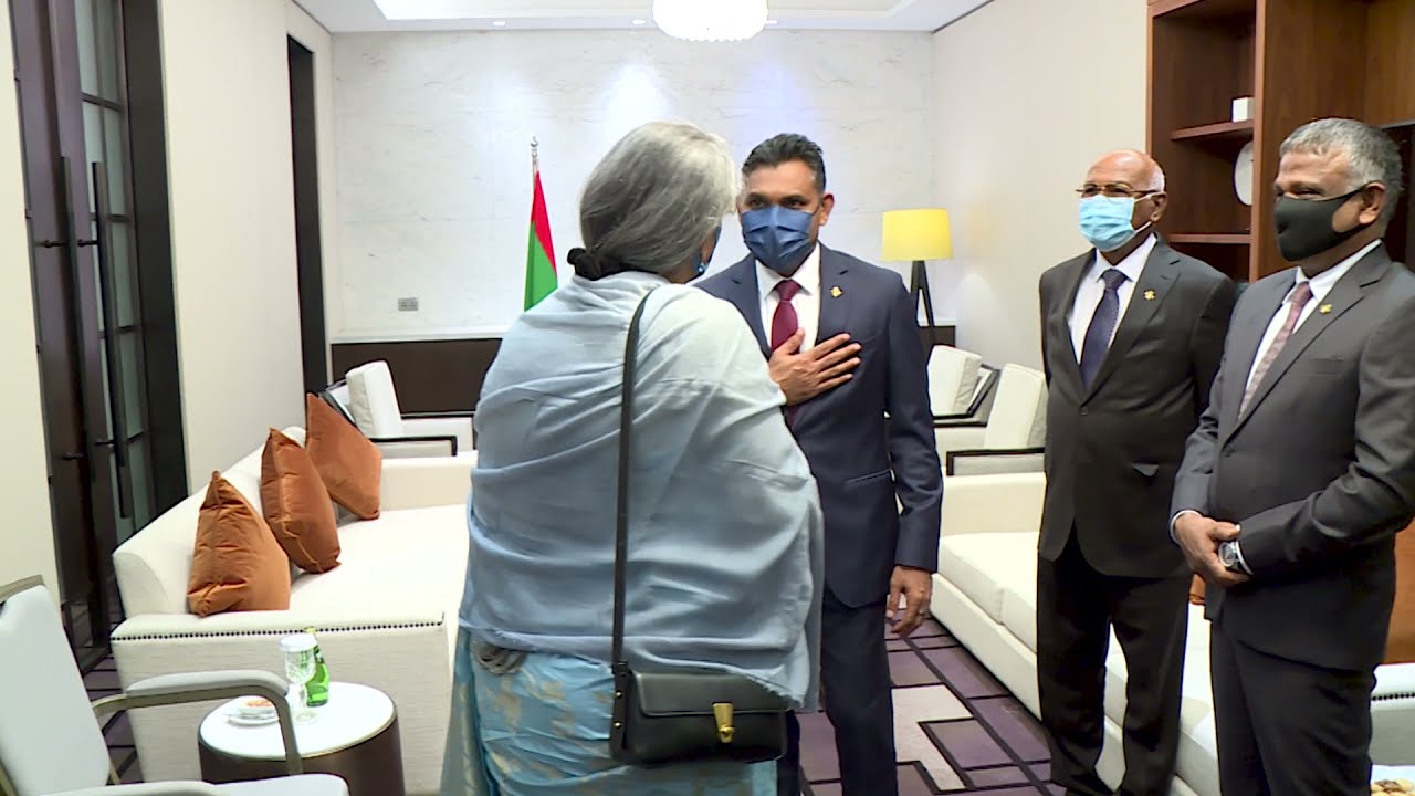 Vice President meets Minister of Education of Bangladesh