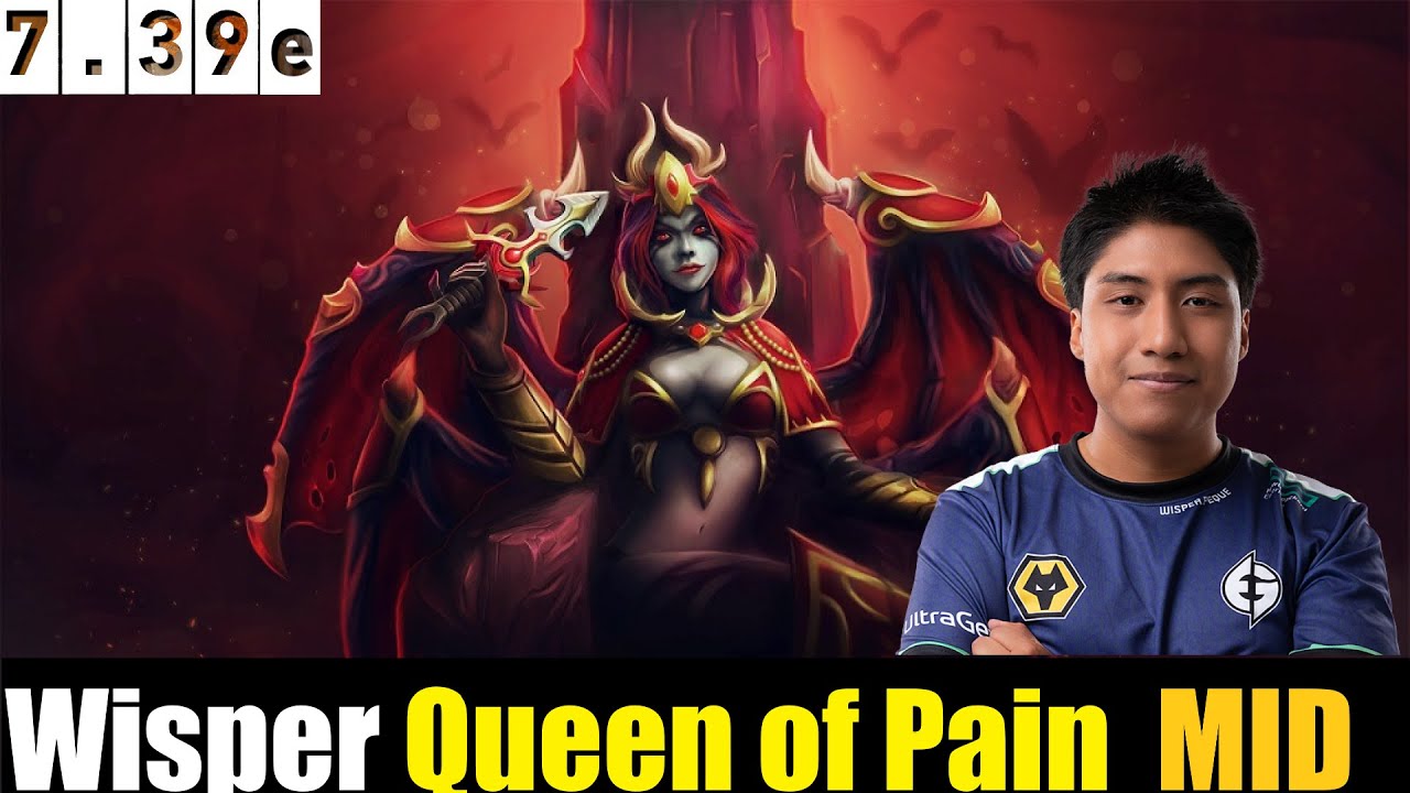 🤯WISPER [Queen of Pain] MID 7.39e- DOTA 2 HIGHEST MMR MATCH#dota2   #dota2gameplay