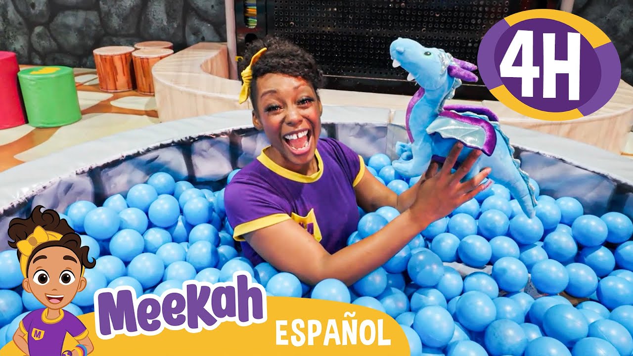Meekah emprende una búsqueda mágica de dragones | 💜¡Hola Meekah!💜Amigos de Blippi