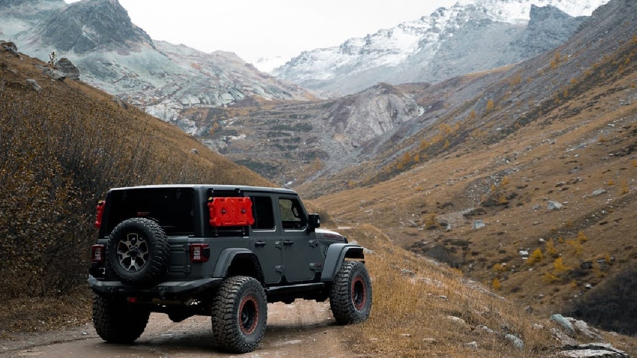 Col du Sommeiller- Westalpen  Jeep JLU Rubicon Offroad 4x4