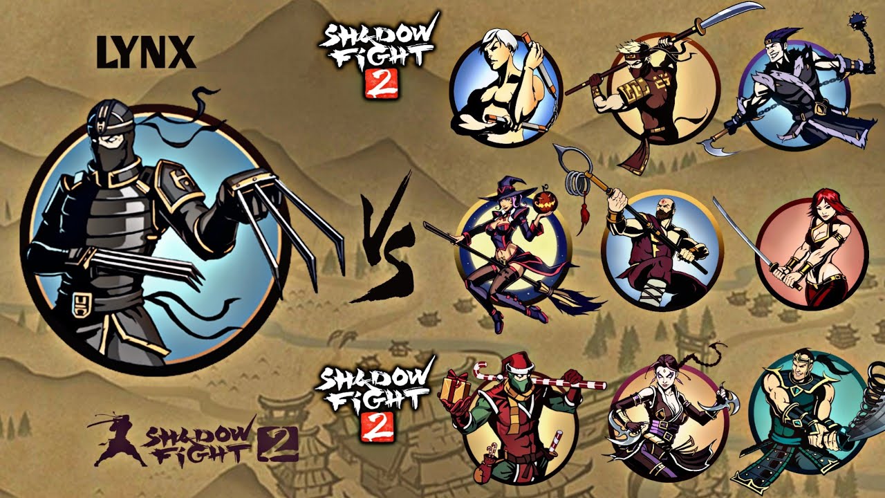 Shadow Fight 2 | Lynx vs Challengers