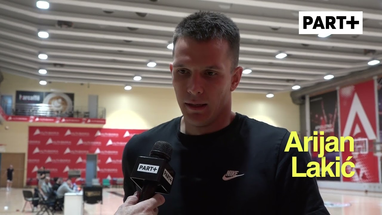 Объявление о первом матче ТОП-8 лиги АБА против команды «Будучность».