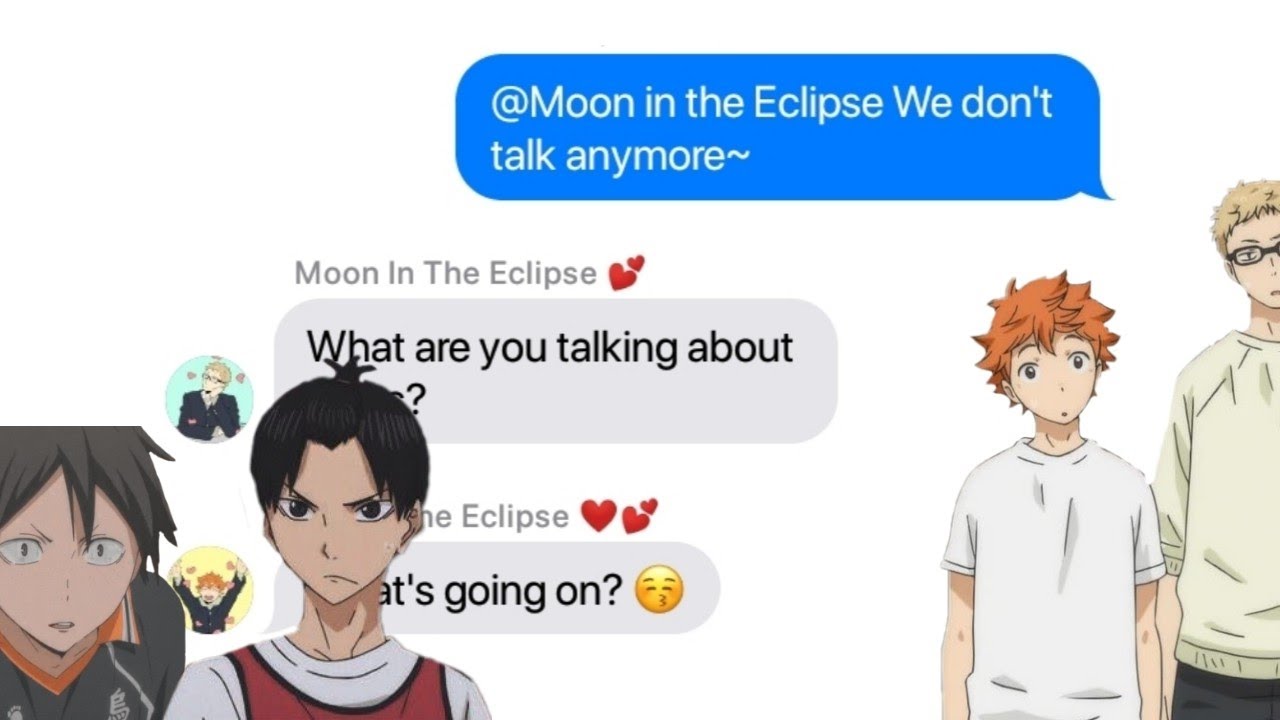 YamaKage pranks Tsukihina || We Don't Talk Anymore || Soft Tsukki