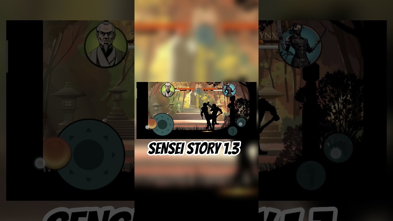 SHADOW FIGHT 2 SENSEI STORY CHAPTER 1.3