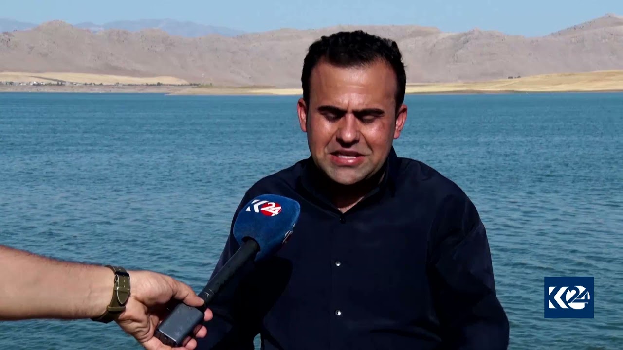 بەهۆی دابەزینی ئاستی ئاوی دەریاچەی دووکان گردی شمشارە دەرکەوتەوە