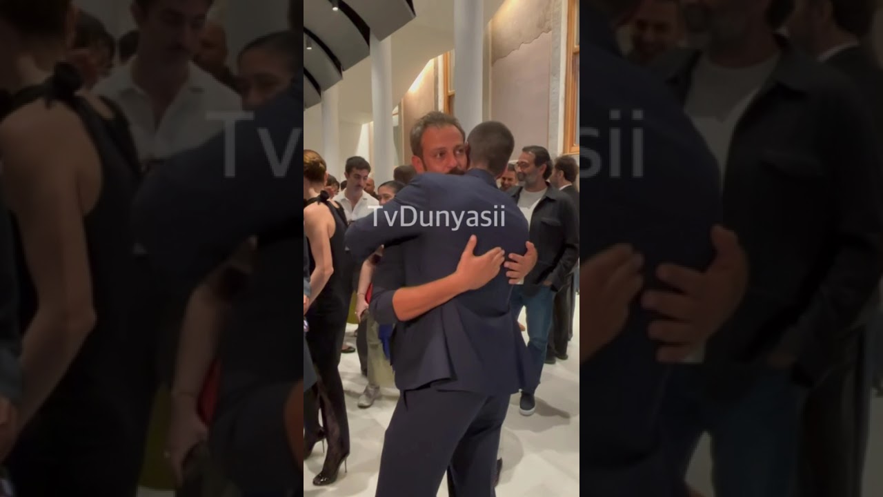 Akın Akınözü & Erkan Kolçak Köstendil ve Cansu Tosun #Veliaht galasında