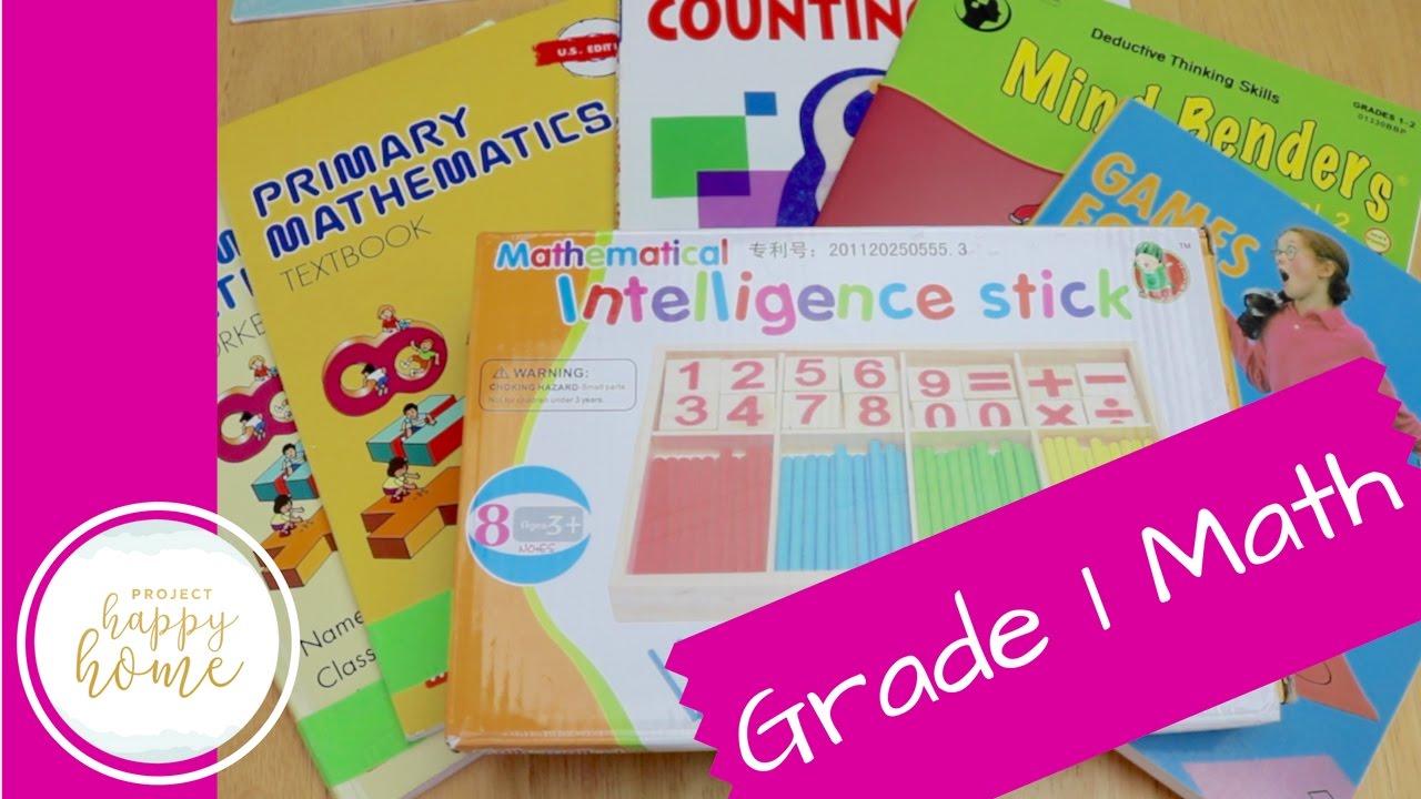 First Grade Homeschool Math Curriculum || Singapore Math, Kumon, & More!