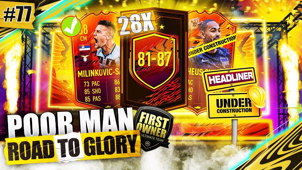 28x 81-87 PLAYER PACKS! ARE THESE WORTH THE GRIND? - POOR MAN RTG #77 - FIFA 21 Ultimate Team