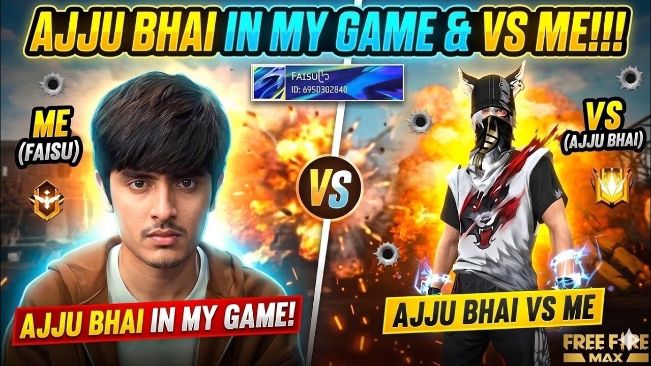 How it is possible my opponent will be Ajju bhai🧐
