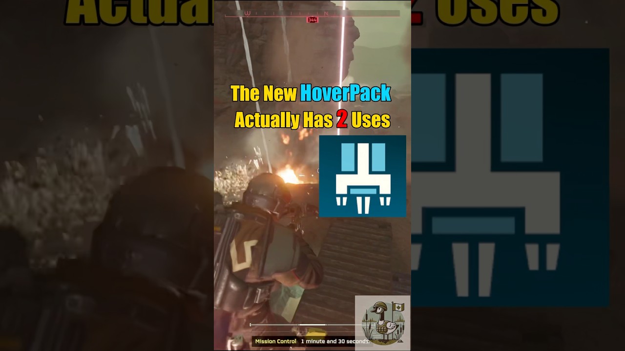 Secret Hover Pack Feature - Helldivers 2