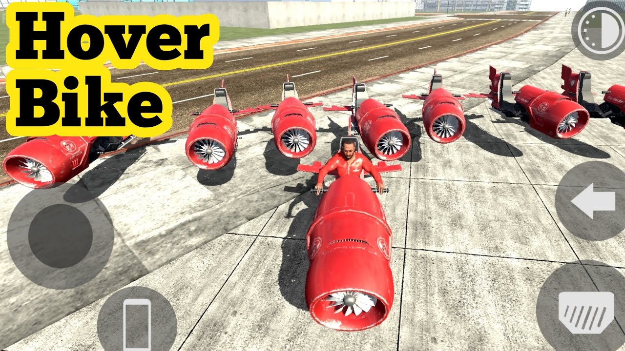 Hover bike  || Cheat code || Indian bike driving 3d || link || rc gamming
