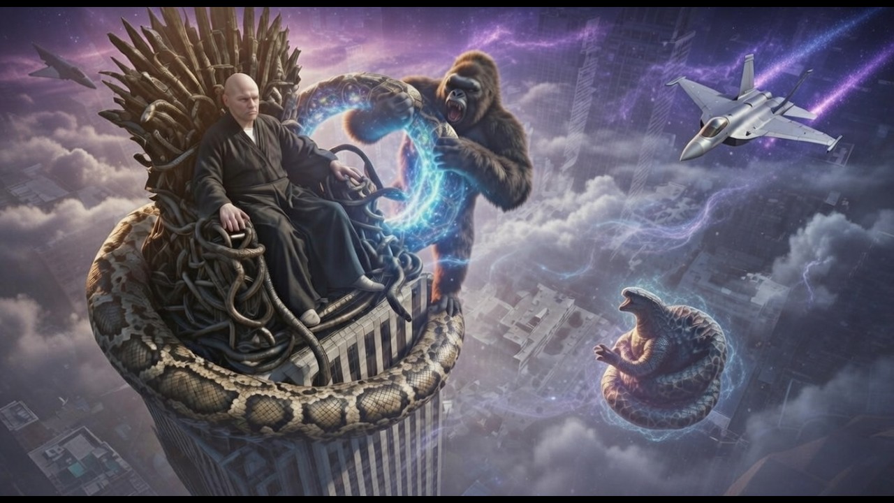 King Kong và Godzilla đấu với Chúa tể Voldemort Cuộc đụng độ lớn với loài rắn :Trận chiến ĐỊNH MỆNH