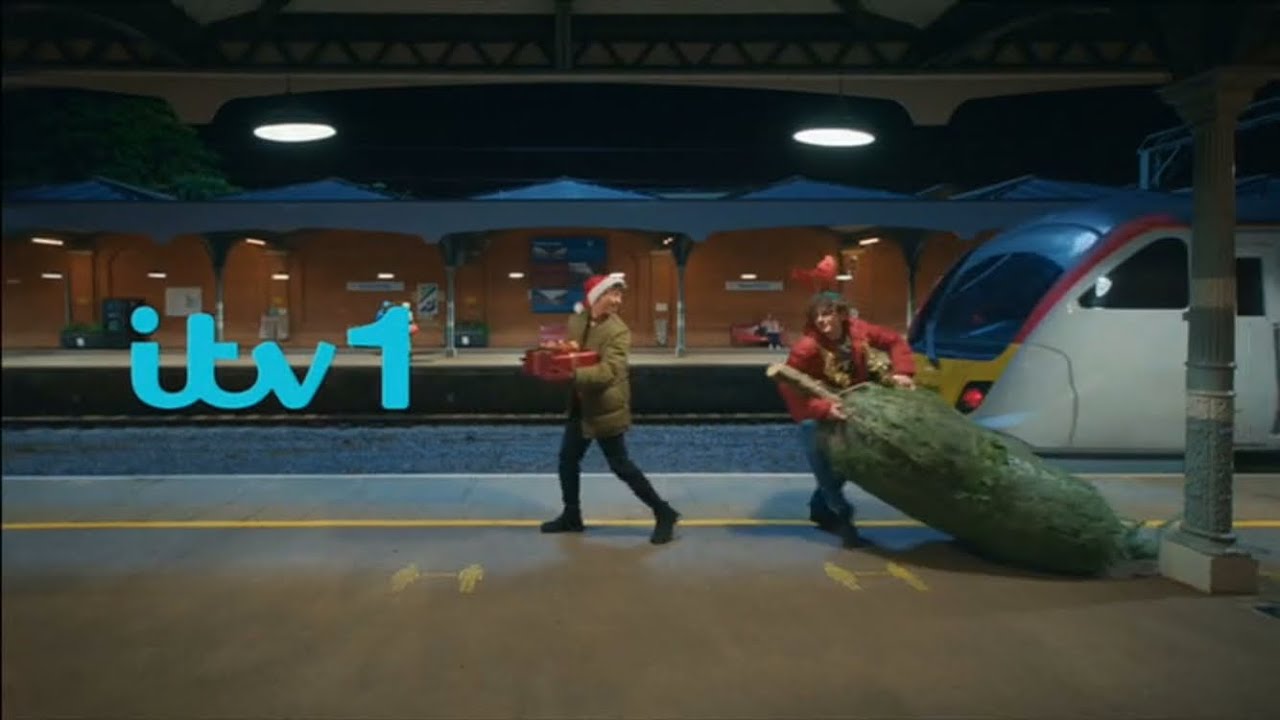 ITV1 NEW CHRISTMAS IDENT | Train Station | 2ND DEC 2022